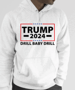 Trump 2024 Drill Baby Drill 4th Of July Independence Day Vintage Shirt