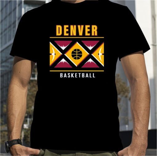 2023 Denver Nuggets, Denver Basketball Team Retro Shirt