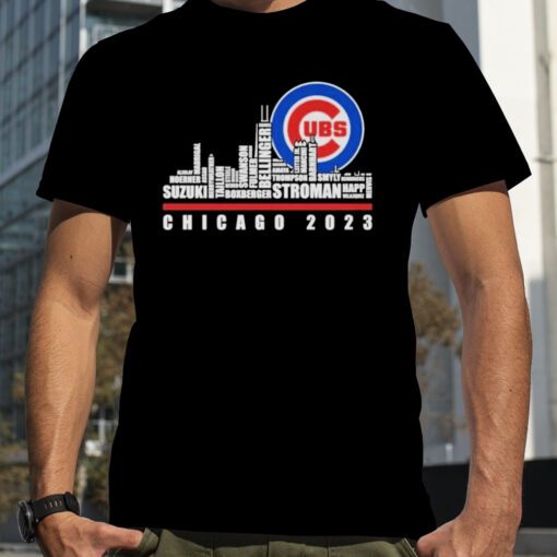 Chicago Cubs Players Chicago 2023 City Vintage Shirt