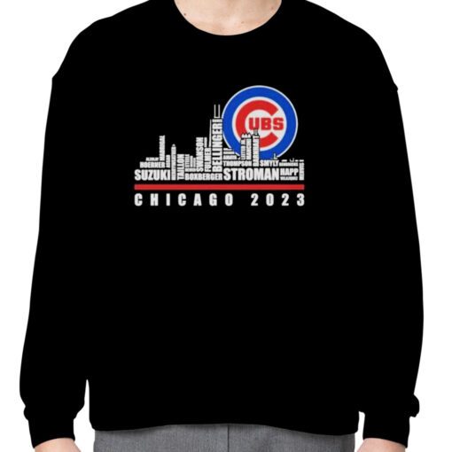 Chicago Cubs Players Chicago 2023 City Vintage Shirt