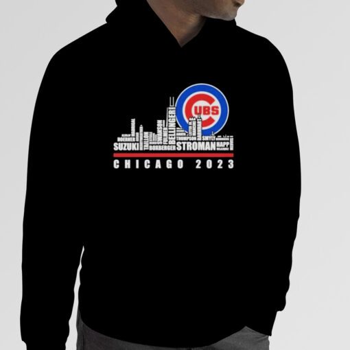 Chicago Cubs Players Chicago 2023 City Vintage Shirt