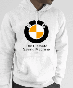 Btc The Ultimate Saving Machine Bitcoin Gift Shirt