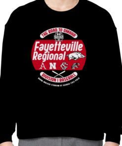 Arkansas 2023 Ncaa 4 Team Fayetteville Regional T-Shirt