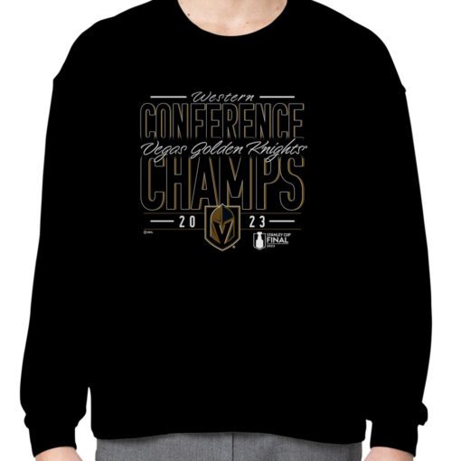 Western Conference Champions Goal Vegas Golden Knights Stanley Cup Final 2023 Shirt