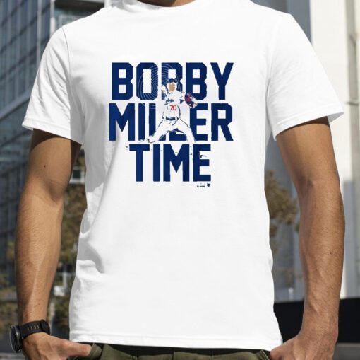 BOBBY MILLER TIME RETRO T-SHIRT