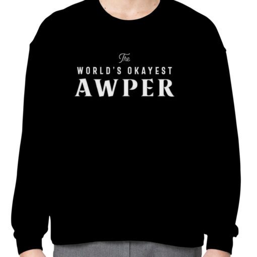 World’s Okayest Awper Gaming Counter Strike 2023 Shirt