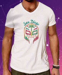 Lucha Mask San Diego Baseball Shirts