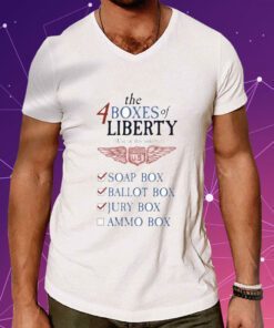 The 4 Boxes of Libery Shirts