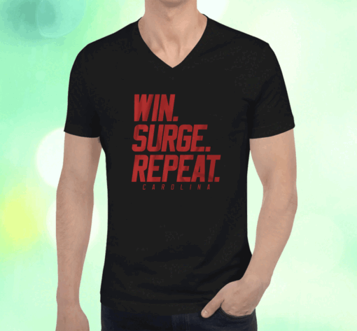 Win Surge Repeat Carolina Hockey Shirts