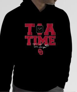 OKLAHOMA SOFTBALL: TIARE JENNINGS TIA TIME LOGO TEE SHIRT