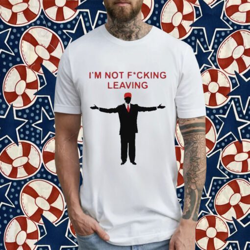 Ron Desantis Im Not Fucking Leaving Vintage Shirt