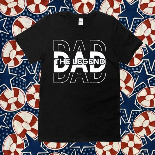 Dad Son Legend Legacy Matching Family 2023 T-Shirt