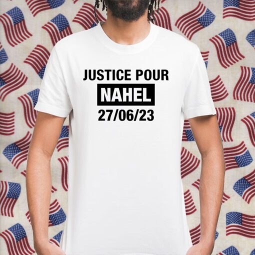 Justice Pour Nahel 27-06-23 Retro T-Shirt