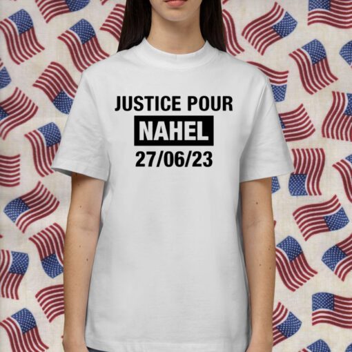 Justice Pour Nahel 27-06-23 Retro T-Shirt