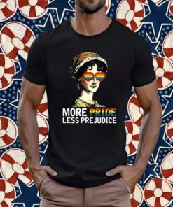 More Pride Less Prejudice Lgbt TShirt