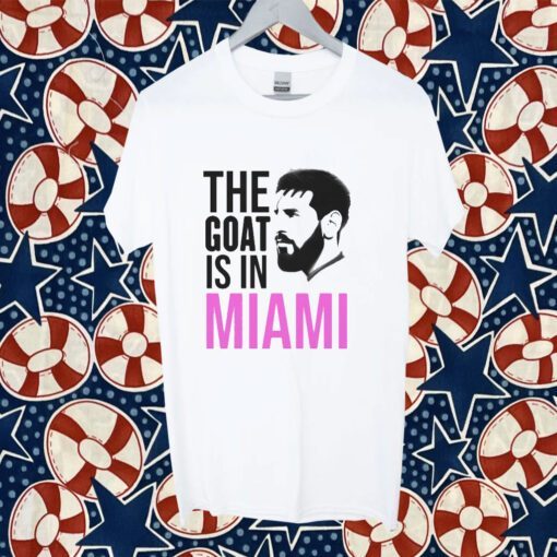 Lionel Messi Inter Miami FC, The GOAT Is In Miami Jersey 2023 Shirt