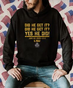 LSU BASEBALL: DID HE GET IT? YES HE DID! 2023 SHIRTS