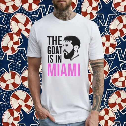 Lionel Messi Inter Miami FC, The GOAT Is In Miami Jersey 2023 Shirt