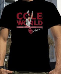 OKLAHOMA SOFTBALL: JAYDA COLEMAN COLE WORLD 2023 SHIRT