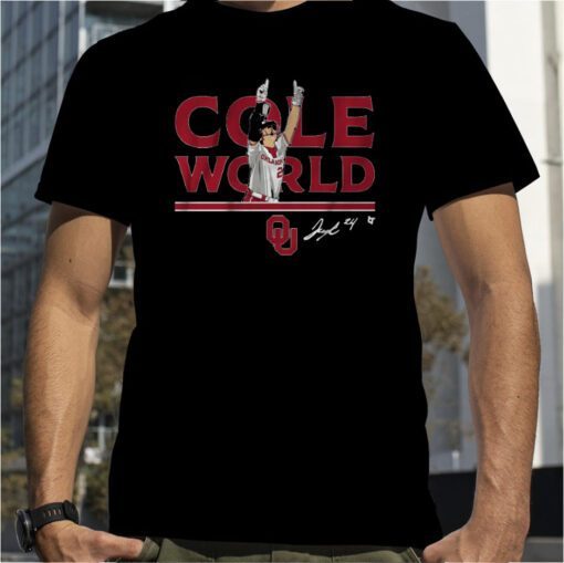 OKLAHOMA SOFTBALL: JAYDA COLEMAN COLE WORLD 2023 SHIRT