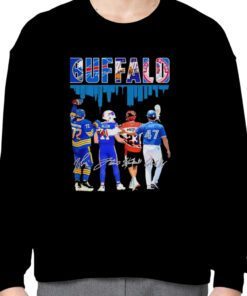 Buffalo Skyline sports team sports Team Player Signatures 2023 T-Shirt