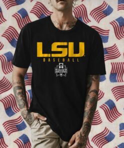 LSU BASEBALL, 2023 COLLEGE WORLD SERIES SHIRT