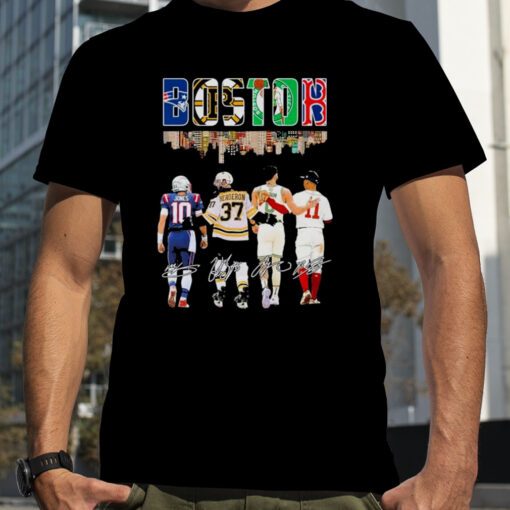 Boston Sports team City Signature Official Shirt