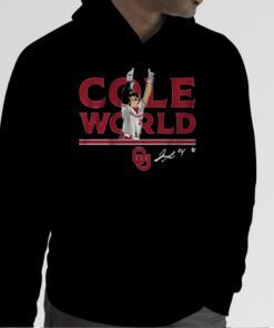 OKLAHOMA SOFTBALL: JAYDA COLEMAN COLE WORLD 2023 SHIRT