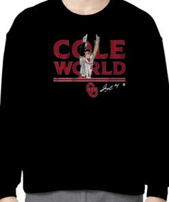 OKLAHOMA SOFTBALL: JAYDA COLEMAN COLE WORLD 2023 SHIRT