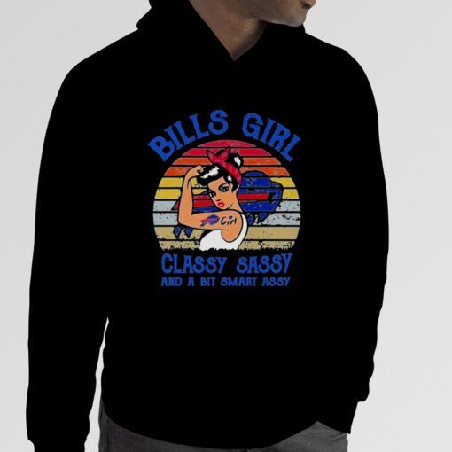 Bills Girl Classy Sassy And A Bit Smart Assy Retro Shirts