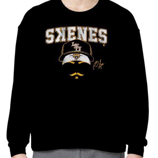 LSU BASEBALL: PAUL SKENES STACHE VINTAGE SHIRT