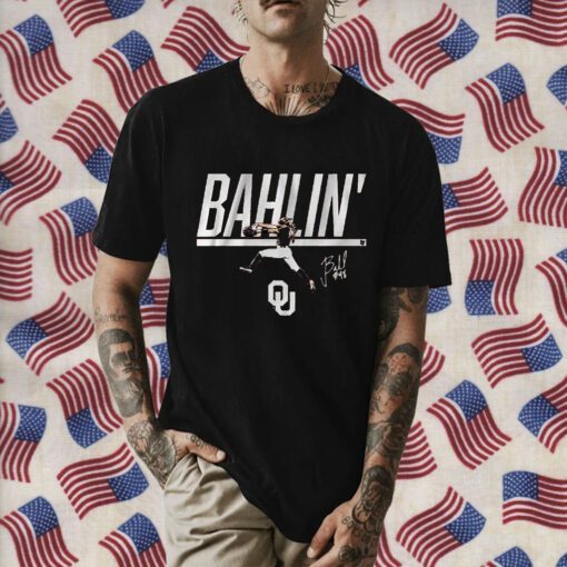 OKLAHOMA SOFTBALL: JORDY BAHL BAHLLIN' TEE SHIRT