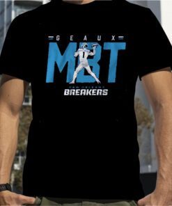 NEW ORLEANS BREAKERS: MCLEOD BETHEL THOMPSON GEAUX MBT 2023 SHIRT