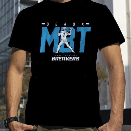 NEW ORLEANS BREAKERS: MCLEOD BETHEL THOMPSON GEAUX MBT 2023 SHIRT