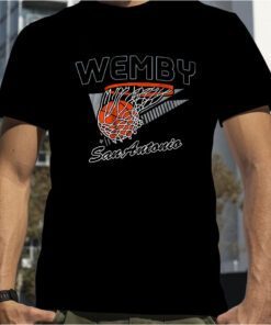 SAN ANTONIO: WEMBY HOOPS OFFICIAL SHIRT