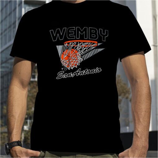 SAN ANTONIO: WEMBY HOOPS OFFICIAL SHIRT