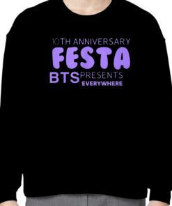 10th Anniversary Festa Bts Retro Shirt