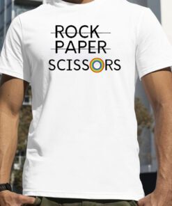 Rock Paper Scissors Lgbt Retro Shirt