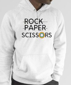 Rock Paper Scissors Lgbt Retro Shirt