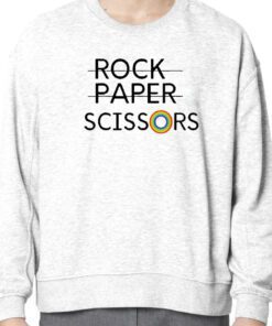 Rock Paper Scissors Lgbt Retro Shirt