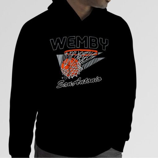 SAN ANTONIO: WEMBY HOOPS OFFICIAL SHIRT