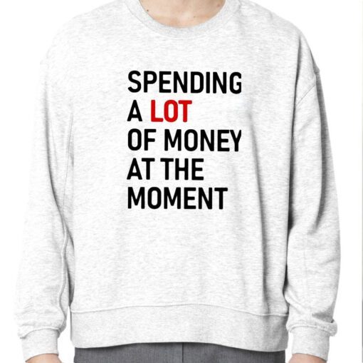 Spending A Lot Of Money At The Moment Tee Shirt