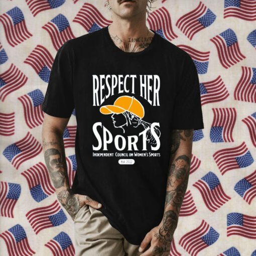 Respect Her Sports Independent Council On Women's Sports Retro Shirt