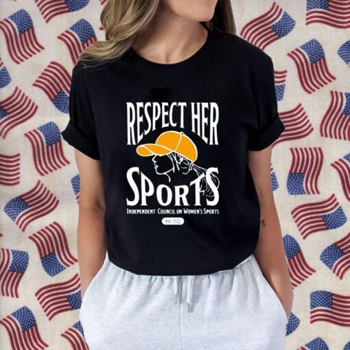 Respect Her Sports Independent Council On Women's Sports Retro Shirt