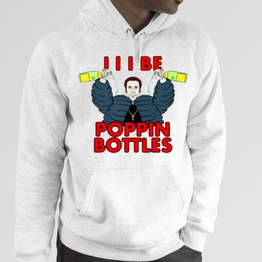 I I I Be Poppin Bottles Nicolas Cage Vintage Shirt