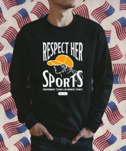 Respect Her Sports Independent Council On Women's Sports Retro Shirt