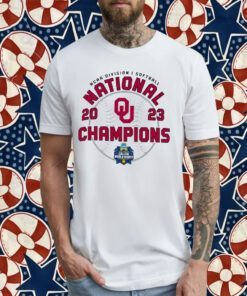 Champion White Oklahoma Sooners 2023 NCAA Retro Shirt