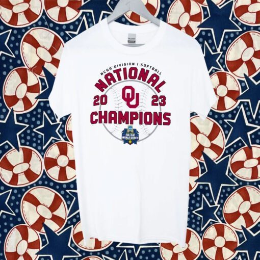 Champion White Oklahoma Sooners 2023 NCAA Retro Shirt