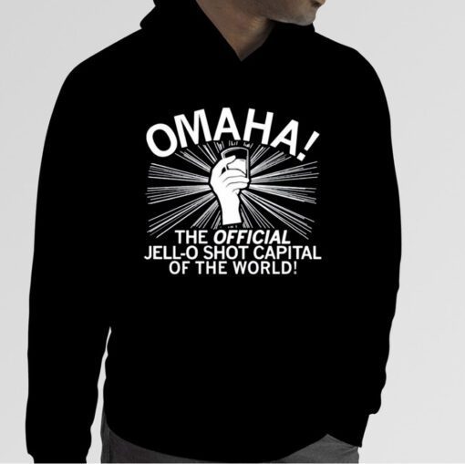 Raygunsite Omaha Jello Shot Capital Of The World Tee Shirt