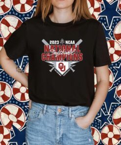 Oklahoma Sooners 2023 NCAA World Series Champions Tee Shirt